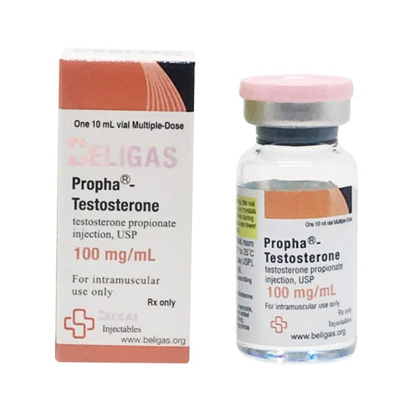 Propha Testosterona 100mg 10ml Beligas Pharmaceuticals