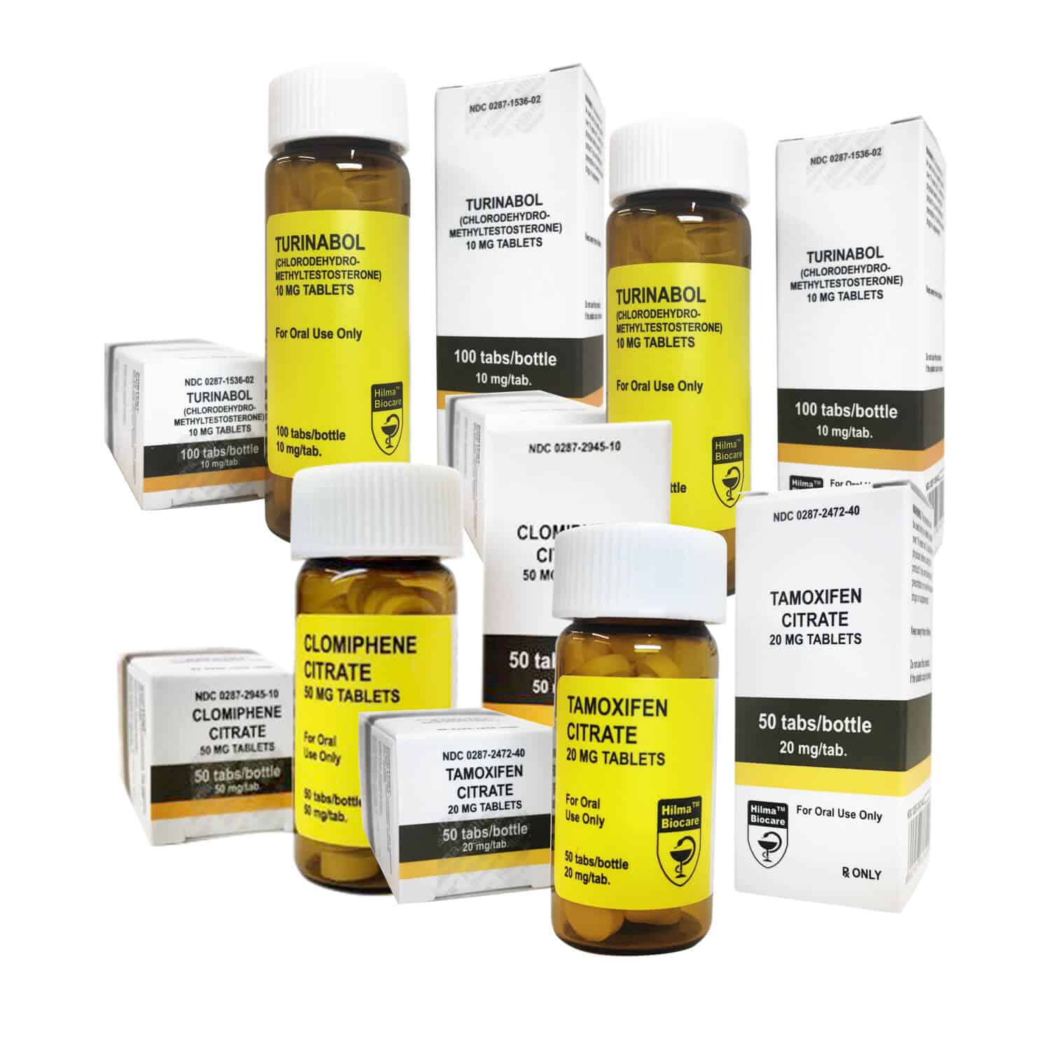 PACOTE MUSCLE SEC (ORAL) HILMA TURINABOL + PCT