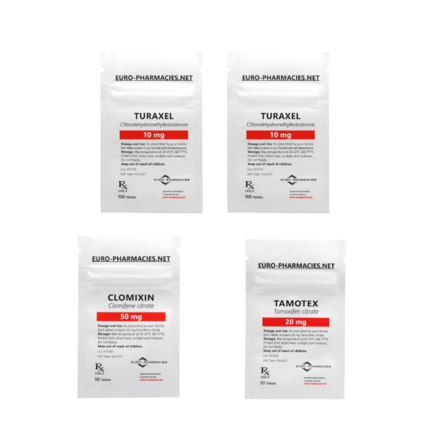 Pacote de massa magra iniciante 6 semanas (Turinabol) Euro pharma