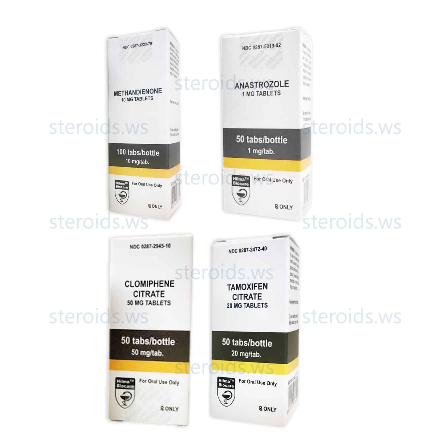 PACOTE MASS (ORAL) HILMA DIANABOL + PCT (4 SEMANAS)