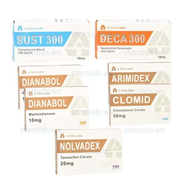 PACK 2GETMASS CICLO DE GANHO DE MASSA PARA ATLETAS CONFIRMADOS (SUSTANON DECA DURABOLIN)SYNTHOLAN