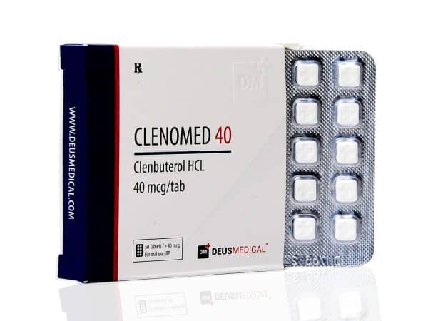 DEUSMEDICAL CLENOMED 40 FRONTAL+BLISTER