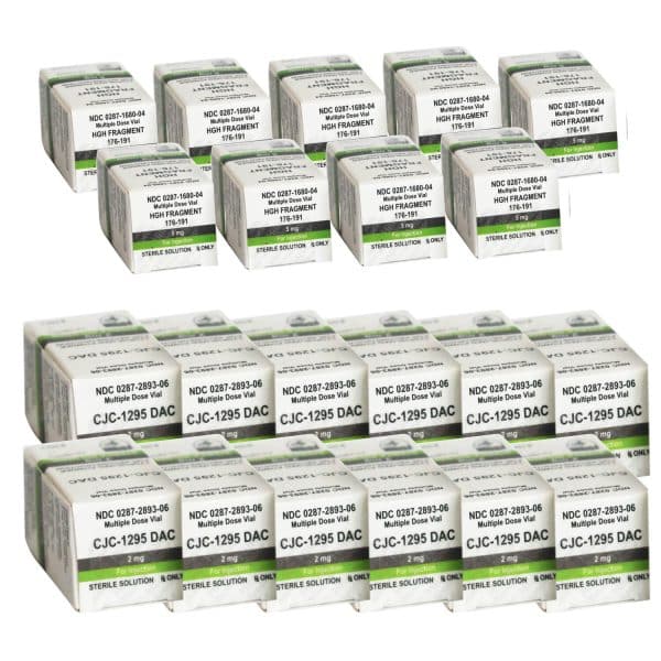 Pack Peptídeos Advanced Weight Loss HGH Frag CJC 1295 DAC (12 semanas) Hilma