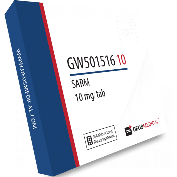 GW501516 10 SARMs 50 comprimidos de 10 mg DEUS MEDICAL