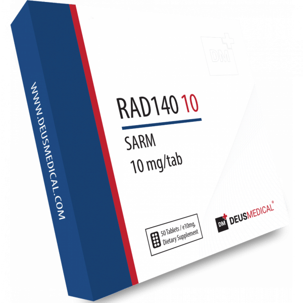 RAD140 10 SARMs 50comps de 10mg DEUS MEDICAL