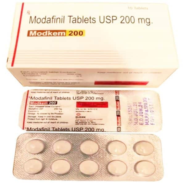 Modafinil 200mg (10 comprimidos) Orange City