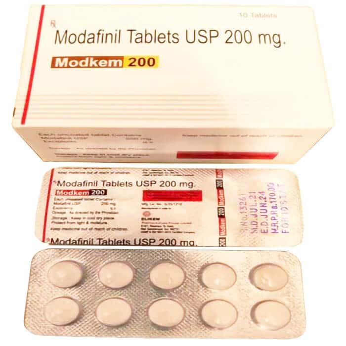 Modafinil 200mg (10 comprimidos) Orange City