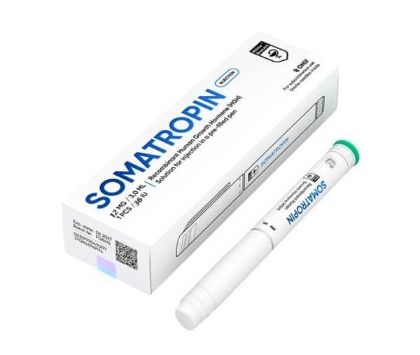 PEN HGH Somatropina Líquida 36iu 12mg 3ml HILMA