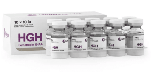 Ultima HGH 10 x 10 UI 10 frascos x 10 UI UltimaPeptides