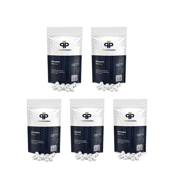 Pacote premium de massa seca esteróides orais Dianabol Winstrol 4 semanas PRIME PHARMA